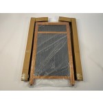 Heavy Duty Double Sided Chalkboard A Frame with Header